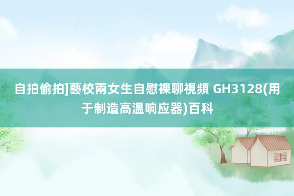 自拍偷拍]藝校兩女生自慰裸聊視頻 GH3128(用于制造高温响应器)百科