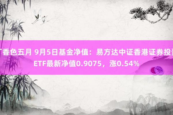 丁香色五月 9月5日基金净值：易方达中证香港证券投资ETF最新净值0.9075，涨0.54%